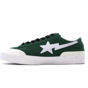 【AT1557】これはA Bathing Ape/安逸猿のメンズ・レディース・スポーツシューズ、レトロなスニーカーです。アップグレードされたオリジナルラスト、オリジナル紙型データ開発を採用しており、超柔らかいレザーアッパー素材を使用しています。全足air soleエアクッションが内蔵されております。