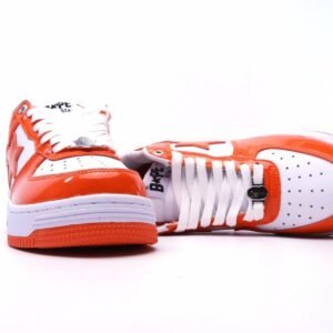 【AT1562】A Bathing Ape/アベイシングエイプ ユニセックススポーツシューズ レトロスニーカーアップグレードされたオリジナル楦定規のデータ開発、超柔らかい革製のアッパー素材、フルレングスのair soleエアクッション内蔵。