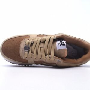【AT1565】A Bathing Ape/ア・ベイシング・エイプ 男女用スポーツシューズ レトロスニーカー アップグレードされたオリジナル木型、オリジナルパターンデータを開発し、超柔軟なレザーシューズ素材を採用し、全底エアソールエアクッションを内蔵しています。
