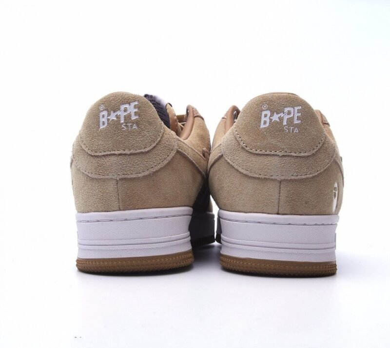 【AT1565】A Bathing Ape/ア・ベイシング・エイプ 男女用スポーツシューズ レトロスニーカー アップグレードされたオリジナル木型、オリジナルパターンデータを開発し、超柔軟なレザーシューズ素材を採用し、全底エアソールエアクッションを内蔵しています。