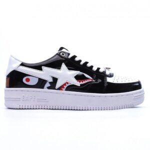 【AT1569】A Bathing Ape/アベイジングエイプ メンズレディーススポーツシューズ レトロスニーカー アップグレードされたオリジナルラストデータ開発、超柔らかいレザーアッパーマテリアルを採用し、内蔵全足エアソールエアクッションを搭載