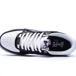 【AT1569】A Bathing Ape/アベイジングエイプ メンズレディーススポーツシューズ レトロスニーカー アップグレードされたオリジナルラストデータ開発、超柔らかいレザーアッパーマテリアルを採用し、内蔵全足エアソールエアクッションを搭載