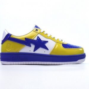 【AT1571】A Bathing Ape/ア・ベイシング・エイプ 男女スポーツシューズ レトロスニーカー アップグレードされたオリジナルの木型とパターンデータを使用し、超ソフトなレザーアッパー素材を採用し、フルソールエアソールエアクッション内蔵。