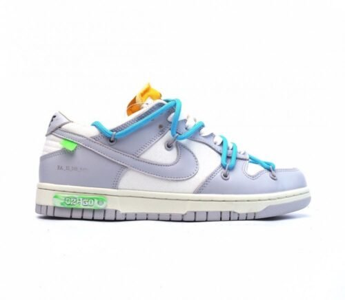 【AT1576】Off-White™ x Nike SB Dunk Low Lot 再度コラボレーションVIRGIL ABLOHの個人ブランドOff-White™ x Nike SB Dunk Low Lot"The 33/50"スラムダンクシリーズローカットクラシックカジュアルスポーツシューズ