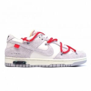 【AT1578】Off-White™ x Nike SB Dunk Low Lot 再度、VIRGIL ABLOHデザイナーの独立ブランドOff-White™とNikeのコラボレーションによるSB Dunk Low Lot"The 33/50"スラムダンクシリーズのローカットクラシックで合わせやすいカジュアルスポーツシューズ