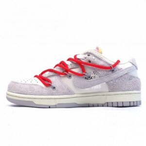 【AT1578】Off-White™ x Nike SB Dunk Low Lot 再度、VIRGIL ABLOHデザイナーの独立ブランドOff-White™とNikeのコラボレーションによるSB Dunk Low Lot"The 33/50"スラムダンクシリーズのローカットクラシックで合わせやすいカジュアルスポーツシューズ