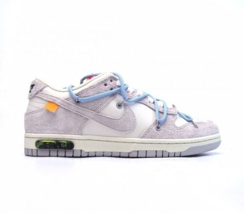 【AT1580】Off-White™とNike SB Dunk Low Lot 再度コラボレーションしたVIRGIL ABLOHデザイナーの独立ブランドOff-White™とNike SB Dunk Low Lot"The 33/50"ダンクシリーズのローカットクラシックカジュアルスポーツシューズ。