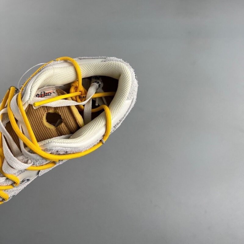 【AT1581】ナイキOFF-WHITE x Nike Dunk Low “The 50” 重要なコラボレーション、起毛スウェードとレザーの組み合わせで魅力的なシューズデザインが統一され、30から40までのサイズであり、質感がより一層高くなっています。