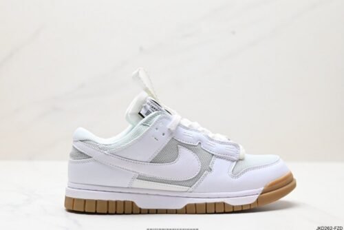 【AT1590】登山やアウトドアの機能要素を取り入れた、VIRGIL ABLOHデザイナーの独立ブランドOff-White™ x Futura x Nike SB Dunk Pine Green OWコラボシリーズのローカットクラシックで万能なカジュアルスポーツシューズ。