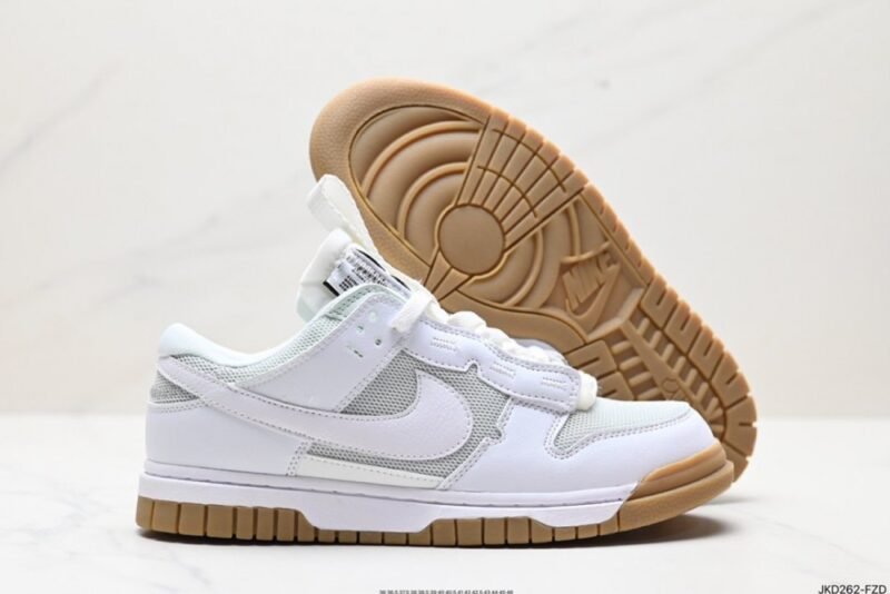 【AT1590】登山やアウトドアの機能要素を取り入れた、VIRGIL ABLOHデザイナーの独立ブランドOff-White™ x Futura x Nike SB Dunk Pine Green OWコラボシリーズのローカットクラシックで万能なカジュアルスポーツシューズ。
