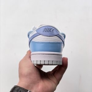 【AT1594】Off-White™のデコンストラクト風カスタム、Nike SB Dunk Low”Milk White/Pink/Smile“ダンクシリーズのローカットカジュアルスケートボードシューズ