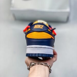 【AT1596】NikeナイキDunk SB x Off-White OWコラボレーションレースアップカップルローカットカジュアルファッション