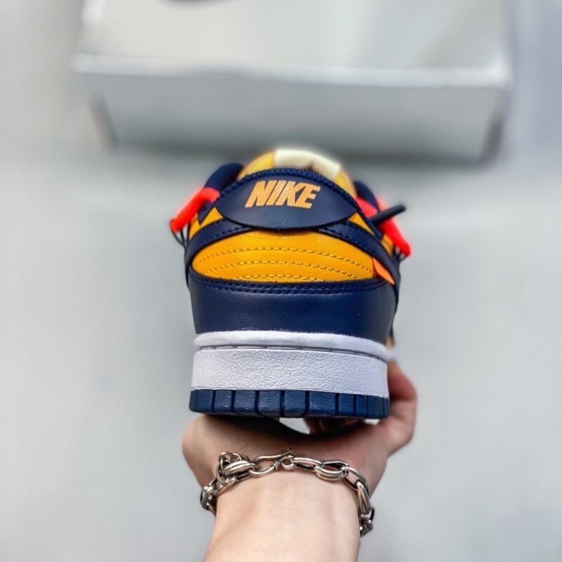 【AT1596】NikeナイキDunk SB x Off-White OWコラボレーションレースアップカップルローカットカジュアルファッション