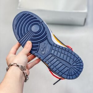 【AT1596】NikeナイキDunk SB x Off-White OWコラボレーションレースアップカップルローカットカジュアルファッション