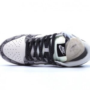 【AT2692】海外で限定販売！カスタムNike SB Dunk Low“GUCCIコラボ-クラシックプリント”周年高級仕様のローカットカジュアルスニーカー。カスタムボックス付き。
