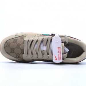【AT2693】Nike SB Dunk Low GUCCI MLBコラボ 極力推薦 👏 より優れた視覚と履き心地体験 細部完璧