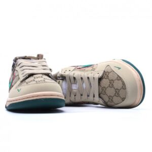【AT2693】Nike SB Dunk Low GUCCI MLBコラボ 極力推薦 👏 より優れた視覚と履き心地体験 細部完璧