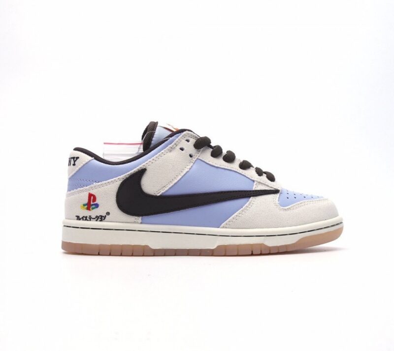 【AT2696】Nike SB Dunk Low Mummy このカラーバリエーションはリップストップナイロンのアッパーで ブルーグリーンのようなSwooshロゴが側面に表示されています