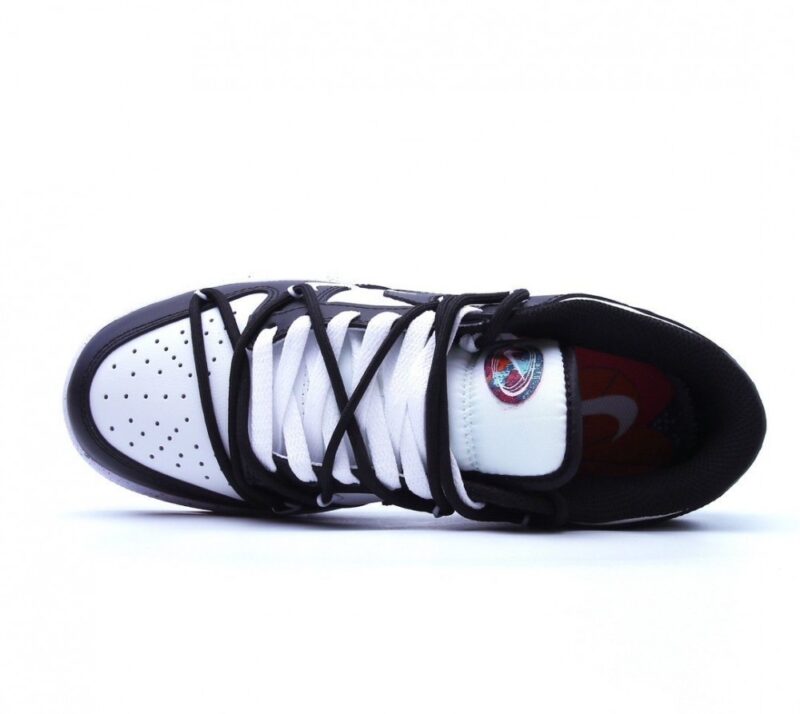 【AT2714】Nike Dunk Low "Multi Color" 元気な三本線、カスタム版解体ストラップ付きカジュアルスニーカー