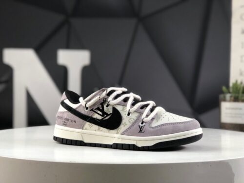 【AT2723】Nike SB Dunk Low LV ダンク ロー LV コラボ - 周年記念 ハイエンドカスタム ローストラップ カジュアルスニーカー