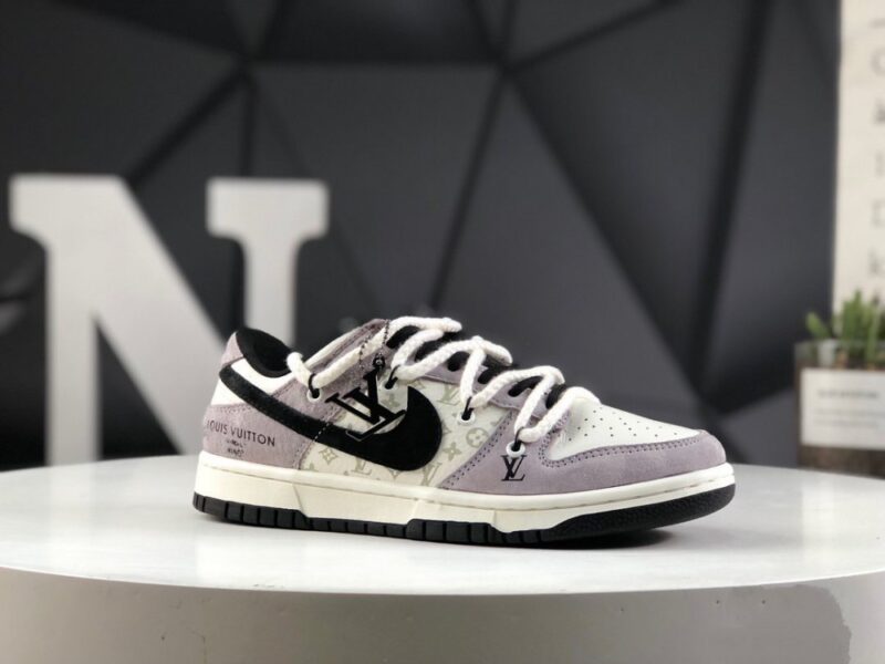 【AT2723】Nike SB Dunk Low LV ダンク ロー LV コラボ - 周年記念 ハイエンドカスタム ローストラップ カジュアルスニーカー