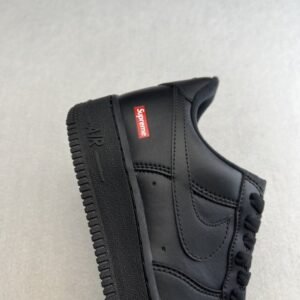 【AT2728】Nike Air Force 1 ‘07 Low "Supremeスケーターシリーズ-全ブラック" エアフォース1 ローカット スニーカー レジャーシューズ