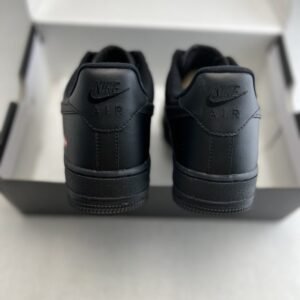 【AT2728】Nike Air Force 1 ‘07 Low "Supremeスケーターシリーズ-全ブラック" エアフォース1 ローカット スニーカー レジャーシューズ