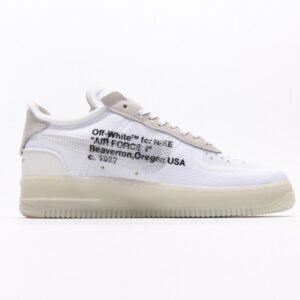 【AT2729】Nike ナイキOFF-WHITE x Nike Air Force 1 OWコラボエアフォース1
