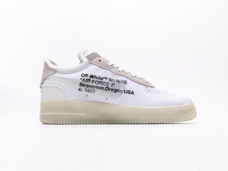 【AT2729】Nike ナイキOFF-WHITE x Nike Air Force 1 OWコラボエアフォース1