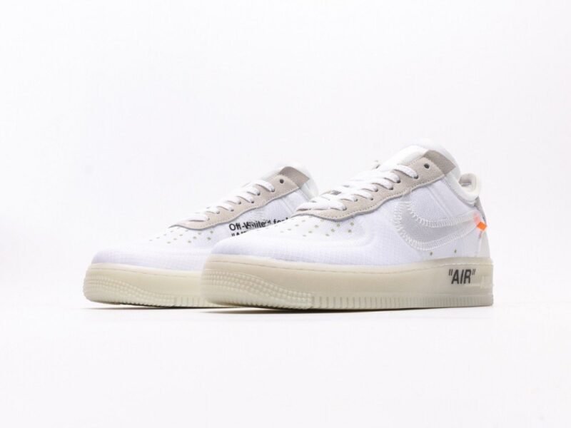【AT2729】Nike ナイキOFF-WHITE x Nike Air Force 1 OWコラボエアフォース1