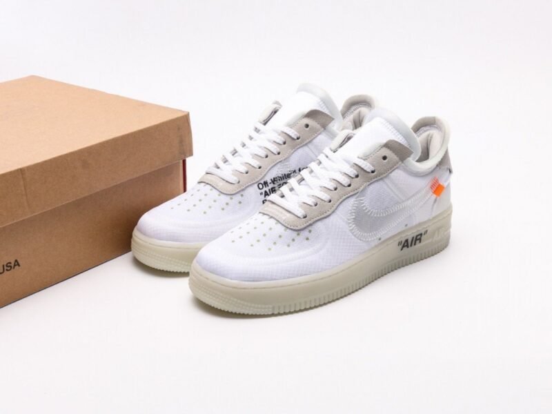 【AT2729】Nike ナイキOFF-WHITE x Nike Air Force 1 OWコラボエアフォース1