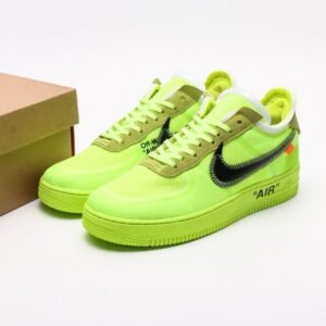 【AT2732】OFF-WHITE x Nike Air Force 1 OWコラボエアフォース1