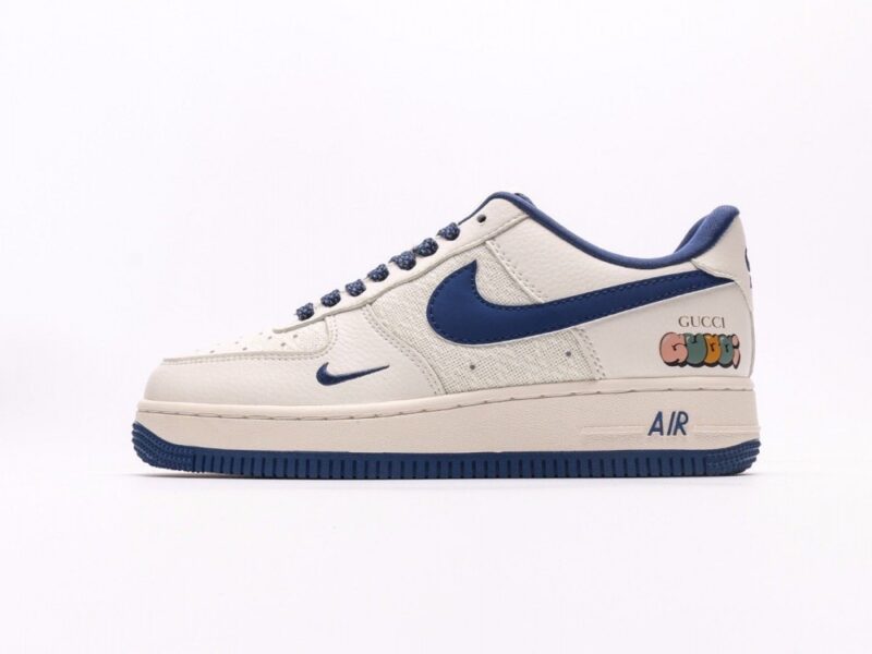 【AT2737】Gucci x Nike Nike AIR FORCE 1'07 エアフォース1ロー汎用休暇運動スニーカー