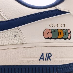 【AT2737】Gucci x Nike Nike AIR FORCE 1'07 エアフォース1ロー汎用休暇運動スニーカー