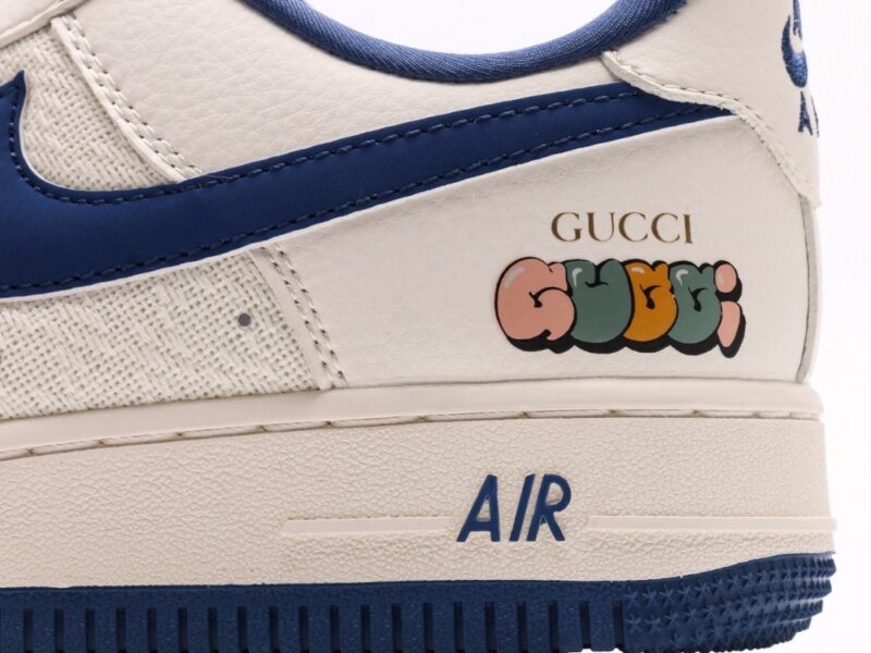 【AT2737】Gucci x Nike Nike AIR FORCE 1'07 エアフォース1ロー汎用休暇運動スニーカー