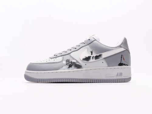 【AT2744】Nike AIR FORCE 1'07 群峰の頂上、空軍1つの低いトップ、国潮風のスタイル