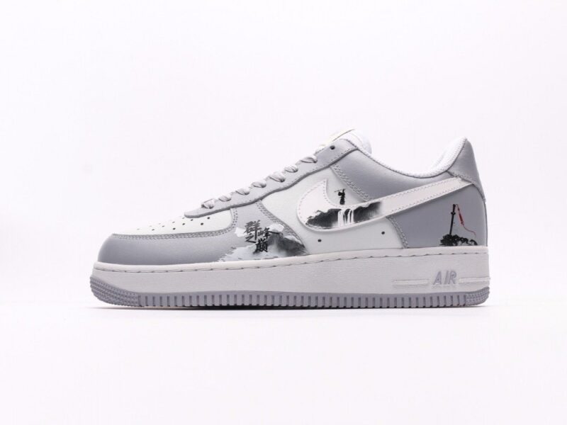 【AT2744】Nike AIR FORCE 1'07 群峰の頂上、空軍1つの低いトップ、国潮風のスタイル