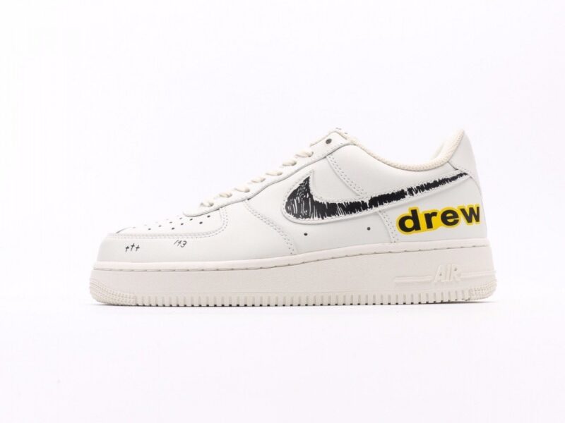 【AT2754】Nike Air Force 1 Low ナイキ エア フォース 1 ロー "ドリュー" グラフィティ エア フォース 1 ロー クラシック カジュアル スポーツ シューズ