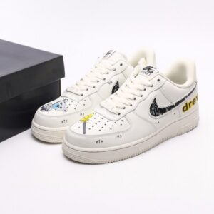 【AT2754】Nike Air Force 1 Low ナイキ エア フォース 1 ロー "ドリュー" グラフィティ エア フォース 1 ロー クラシック カジュアル スポーツ シューズ