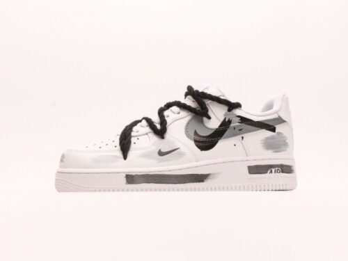 【AT2763】Nike Air Force 1 ’07 エアフォース1低バージョンユニバーサルブラークバスケットボールシューズ