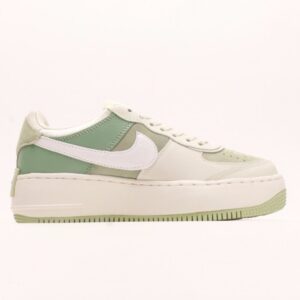 【AT2775】NIKE WMNS Air Force 1 Shadowの新しいガールズ系デコンストラクションデザイン マカロンエアフォース1号軽量ハイトップカジュアルスニーカー
