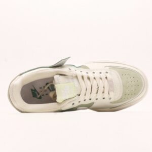 【AT2775】NIKE WMNS Air Force 1 Shadowの新しいガールズ系デコンストラクションデザイン マカロンエアフォース1号軽量ハイトップカジュアルスニーカー