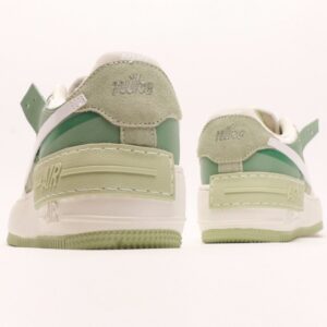 【AT2775】NIKE WMNS Air Force 1 Shadowの新しいガールズ系デコンストラクションデザイン マカロンエアフォース1号軽量ハイトップカジュアルスニーカー
