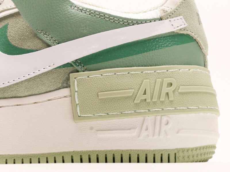 【AT2775】NIKE WMNS Air Force 1 Shadowの新しいガールズ系デコンストラクションデザイン マカロンエアフォース1号軽量ハイトップカジュアルスニーカー