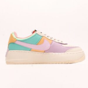 【AT2776】NIKE WMNS Air Force 1 Shadow新しいガーリー系解体主義デザイン マカロンエアフォース1軽量高底ローカット万能スニーカー