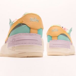 【AT2776】NIKE WMNS Air Force 1 Shadow新しいガーリー系解体主義デザイン マカロンエアフォース1軽量高底ローカット万能スニーカー