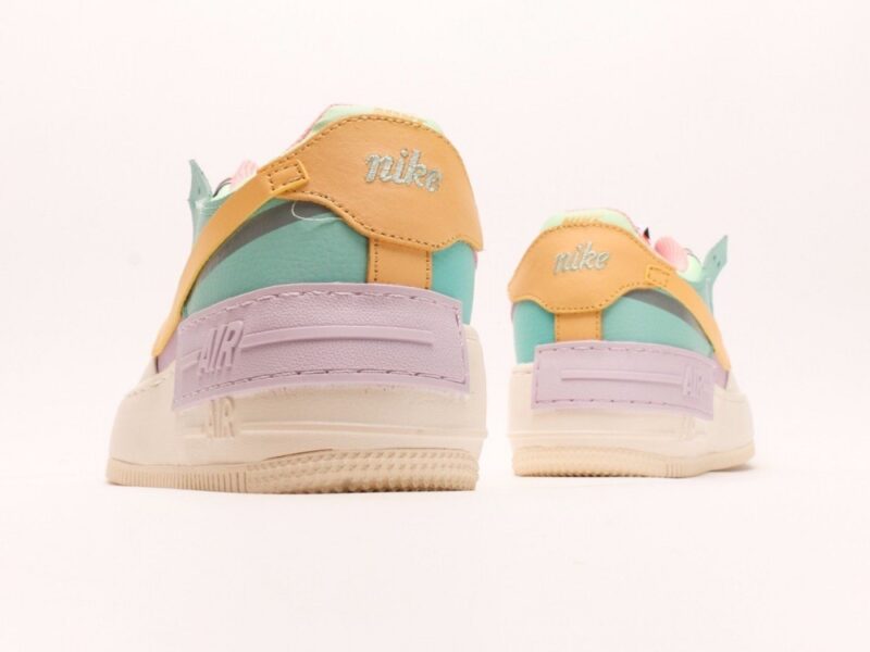 【AT2776】NIKE WMNS Air Force 1 Shadow新しいガーリー系解体主義デザイン マカロンエアフォース1軽量高底ローカット万能スニーカー