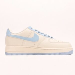 【AT2777】Supreme x Nike ストーンアイランド x Nike Nike Air Force 1'07 Low Supreme 石島コラボ-スカイブルー エアフォース1ローローカットカジュアルスニーカー