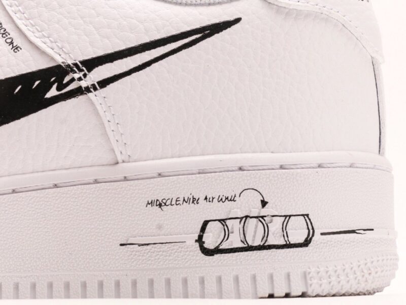 【AT2783】Nike Air Force 1 '07 Low エアフォース1 '07ローエアクッション付き、低カット、万能な厚底カジュアルスポーツスニーカー