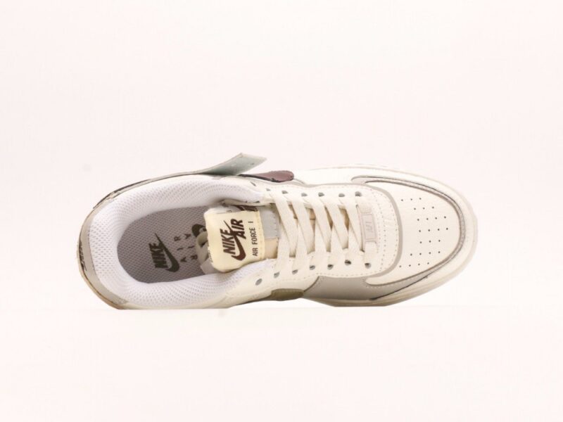 【AT2787】NIKE WMNS Air Force 1 Shadowの新しいガーリーな解体主義デザイン。パステルカラーのエアフォース1で軽量でハイトップ、ローカット、マッチングスニーカー。